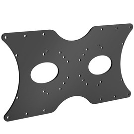 TV Mount Adapter Plate Bracket, Conversion Kit for VESA LCD LED up to 400x200mm, Suitable for Screens 32" to 55", Hardware Included, Black