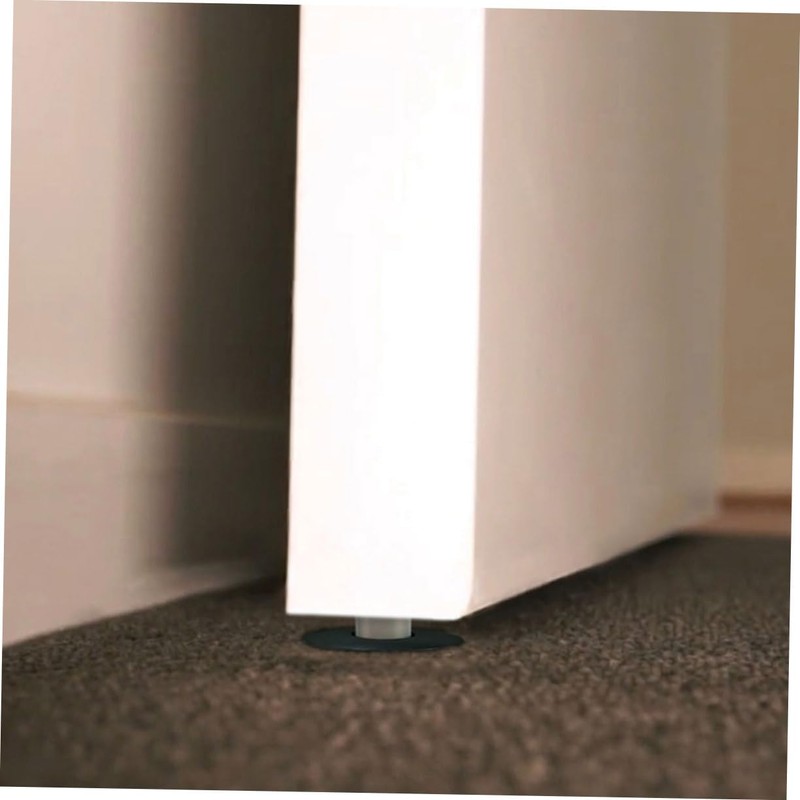 VILLFUL Invisible Door Stop Hidden Door Stopper Sturdy Stainless Steel