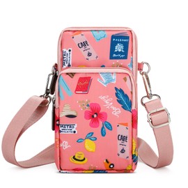 DOB SECHS dobsechs Women Mini Bag Crossbody Phone Bag Shoulder Nylon Bags Wallet Sports Running Armband for Ladies Girls