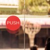 PATIKIL 2Set Push Pull Door Stickers, 3in Push and Pull