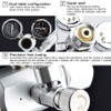 Fish Tank CO2 Regulator, Adjustable Pressure Aquatic Plant CO2 System