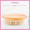 Cepillo Corporal Exfolia El Cuerpo Y Elimina Piel Muerta Madera