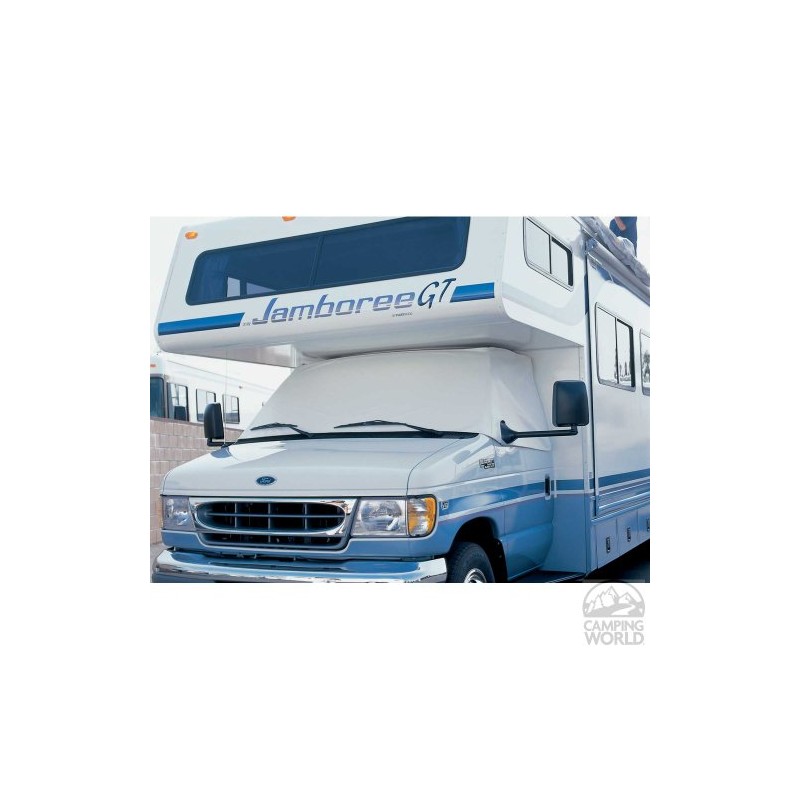 ADCO 2411 Class C Dodge RV Motorhome Windshield Cover, White