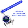 Chain Link Gate Cane Bolt (Single or Double Gate) 1-3/8"