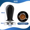 51mm Espresso Tamper Barista Calibrated Coffee Tampers with 30lbs Spring