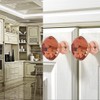 10Pcs Crystal Door Knobs 30mm Crystal Glass Door Knobs Diamond