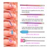 Kit Manicura Profesional Uña Pedicure Fresa Broca 10pzs Fresa Broca
