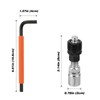 Oumers 6 Pcs Bicycle Repair Tool Set,3-in-1 Multitool Bike Cassette