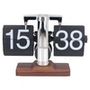 Flip Desk Clock, 24 Hours Mechanical Flip Clock, Retro Vintage