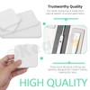 Keadic 4 Pcs Water Absorbent Diatomite Soap Dish, Diatomaceous Earth