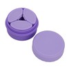 Travel Silicone Makeup Containers Set with 3 Dispensers Refillable Empty