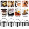 iNeibo Biscuit Cutter Set, Cookie Cutter, Round Shape Circle Scone
