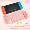 DLseego Grip Case Controller for Switch Console 2017, Floral Flowers