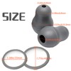 Viuracle Stethoscope Bell Diaphragm Cover and Eartips Replacement Parts Compatible
