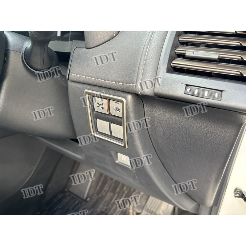 IDT 40系 アルファード ヴェルファイア フロントスイッチパネルカバー トリム リング ステンレス製 インテリアパネル 内装