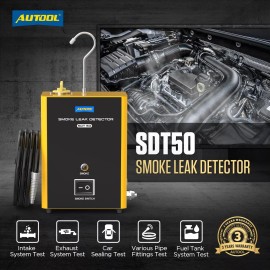 AUTOOL EVAP Smoke Machine Automotive Leak Detector Car Smoke Tester Built-in Air Pump