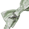 Hi-Tie Bow Tie Men Pre Tied Bowtie Pocket Square Cufflinks