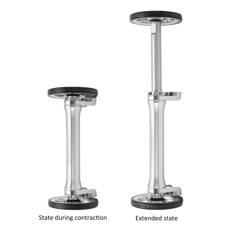 Easy Wheel Extension Bar High Strength Lightweight Telescopic Folding Bike
