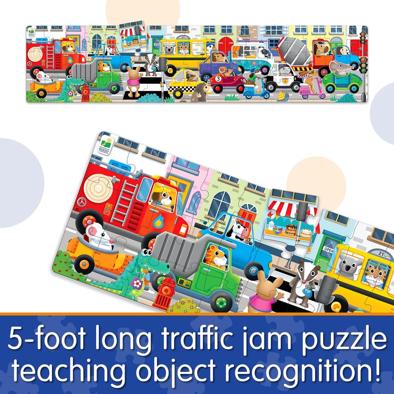 The Learning Journey: Long & Tall Puzzle - Traffic Jam-