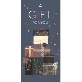 ICG Money Wallet Birthday Card - Happy Birthday Card with Modern Presents and Stars Design - Birthday Cards for Men