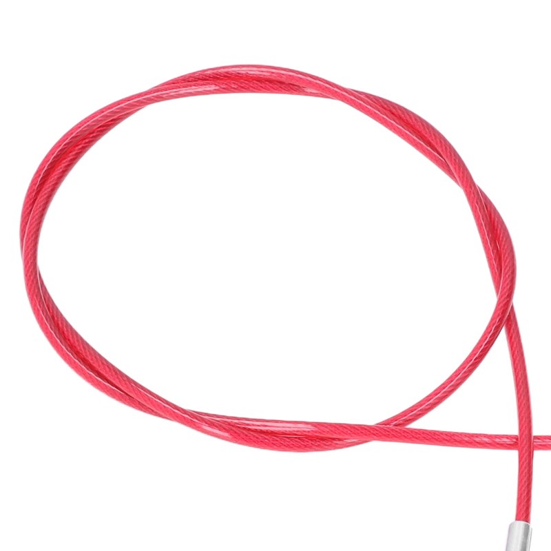 耐久性のある1Mトレーラーケーブル、車用のヘビーデューティブレーキラインRV、ステンレス鋼牽引安全ワイヤーレッド