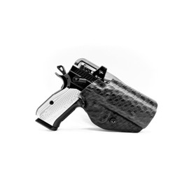Generic Model 5 Holster for CZ Shadow 2 Compact, Competition, OWB, Right & Left Hand (Right Hand - Basketweave - Blade TECH Duty Drop)