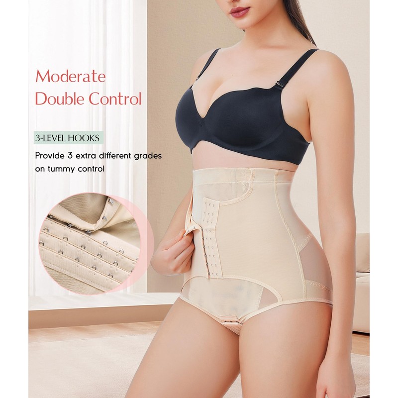 MERYOSZ Butt Lifting Panties High Waisted Tummy Control Shapewear for