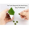 Static Grass Tuft,32 PCS Model Grass Tufts Terrain Resin Static