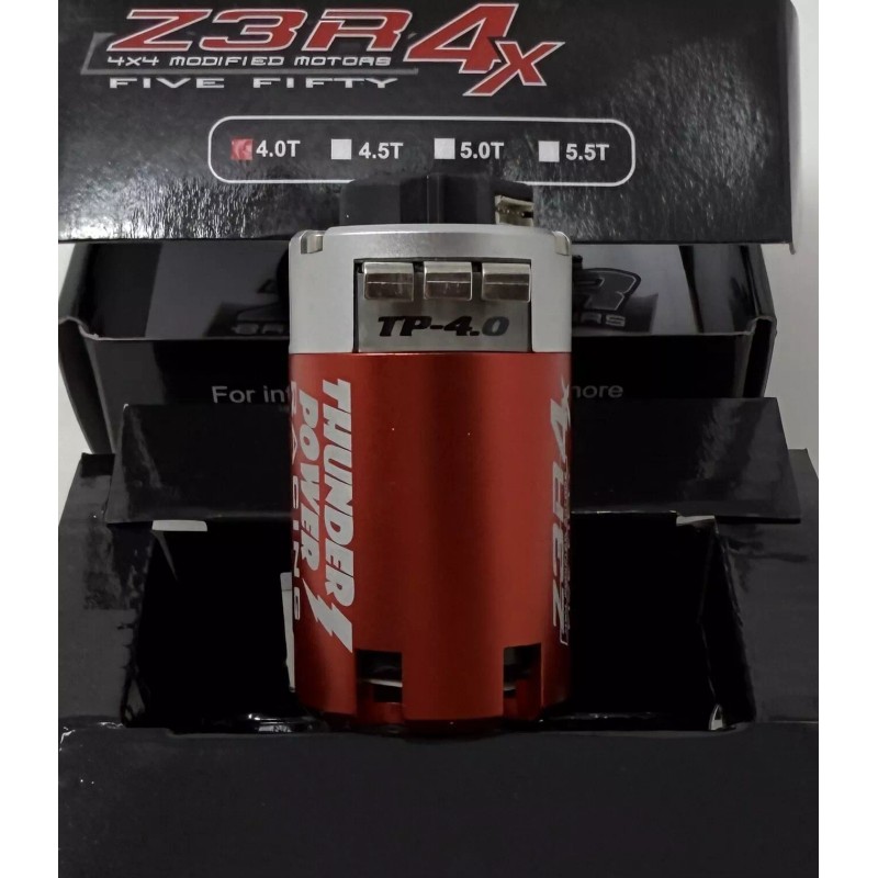 Thunder Power Z3R 4.0T Modified 550 Sensored Brushless Motor. New