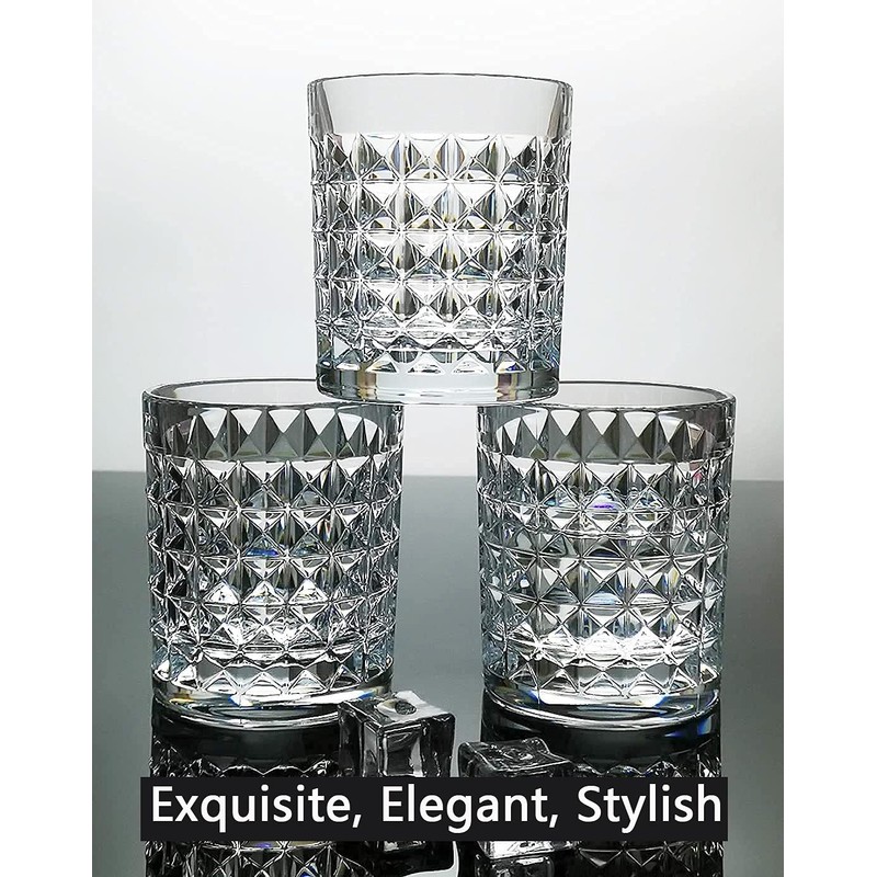 VEILEDGEM 8 Oz Unbreakable Tritan Drinking Glasses Shatterproof Acrylic Glasses