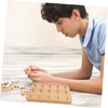 WRITWAA Hand Rehabilitation Training Device Wooden Screw Board for Hand