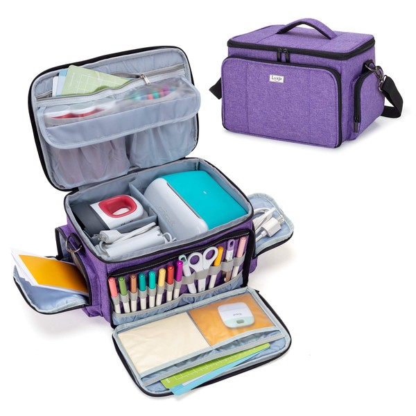 LUXJA Carrying Case Compatible with Cricut Joy and Easy Press
