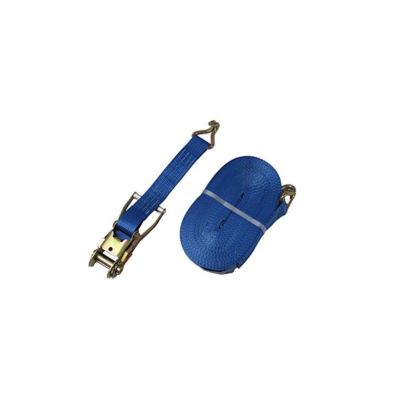 x1 50MM 12M 5 Ton Ratchet Straps - 5000KG Metre