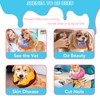 KIKNIN Inflatable Dog Cone Collar, Protective Recovery Collar Cone for
