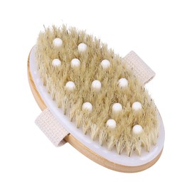 Mikinona Body Exfoliator Scrub Shower Bath Brush Bath Massage Bath Brush Soft Bristle Shower Cleaning Scrubbers Back Massage Tool for Dull Sk