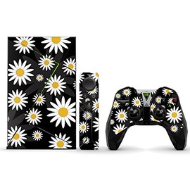 MightySkins Skin Compatible with NVIDIA Shield TV wrap Cover Sticker Skins Daisies