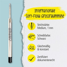 Soft Flow refill, black width M