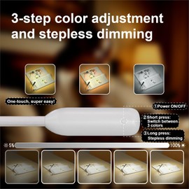 LUTW 24 Lampe de livre Blanc