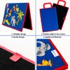 Large Felt Board for Toddlers, Double-Sided Foldable Felt Flannel Board