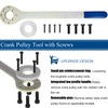 Yoursme Intake/Exhaust Cam Sprocket Wrench Tool & Crank Pulley Wrench