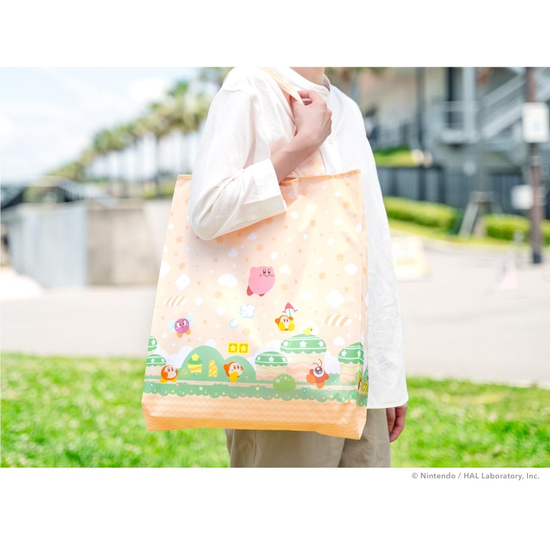 Kirby's Dream Land Wrapping x Eco Bag L (Green Green)