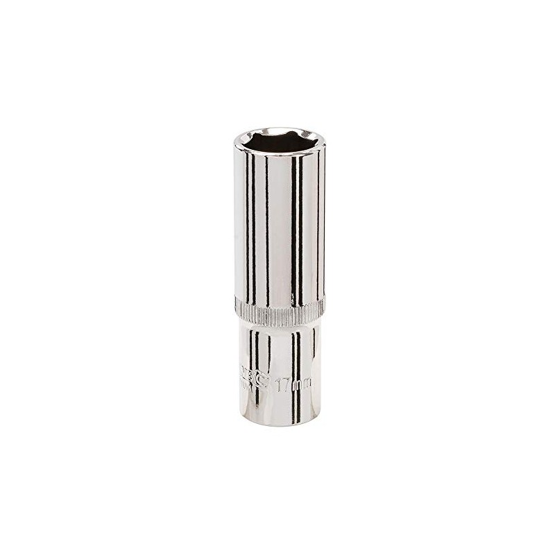 Silverline 983753 Deep Socket 1/2" Drive 6pt Metric 17 mm
