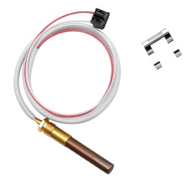 Thermopile Senor Assembly Replacement Fit for Rheem Ruud Richmond Water Heaters Pilot Burner Gas Water Heater Thermocouple Sensor Replace SP20824 SP20754 SP21058 SP20800 SP21096 SP20739,Over 750mV