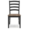 Signature Design by Ashley Wildenauer Rustic Armless Dining Chair, Set