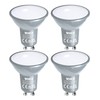 WSMCN GU10 LED Warm White Bulb, 4 W Replaces 50