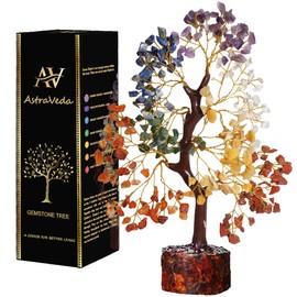 AstraVeda Amethyst Tree, Crystal Tree, Tree of Life, Chakra Tree, Feng Shui Tree, Healing Crystal, Gemstone Tree, Crystal Gifts, Healing Stones, Spiritual Gift
