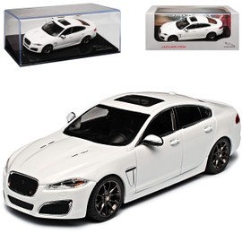 Jaguar XF R Saloon Polaris White 1/43 PremiumX Model Car