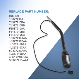 JDMSPEED - Palanca de cambio de transmisión automática 905-109 de repuesto para Ford E150 E250 E350 E450 F150 F250 F350 Excursion Lincoln Navigator reemplazar 5C3Z-7210-AAA 4L3Z-7210-BAA 1C3Z7210A