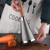 3 Sided Multifunction Box Grater, Stainless Steel Grater for Cheese