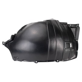 TRQ Front Right Forward Inner Fender Liner Black Passenger Side Compatible with 2009-2012 INFINITI FX35 2013 FX37 2009-2013 FX50 2014-2017 QX70 IN1249117